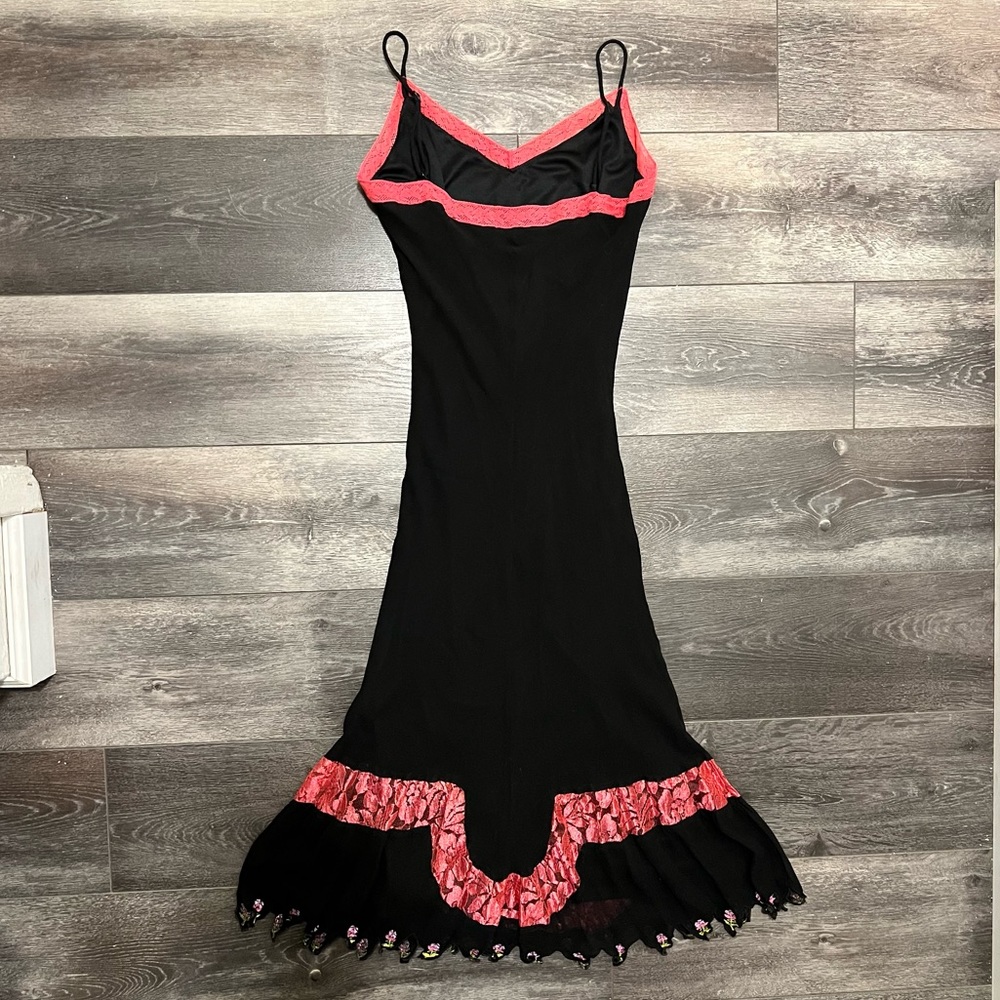 🚫SOLD🚫 Vintage Betsey Johnson Sheer Mesh & Lace Dress - Picture 2 of 8